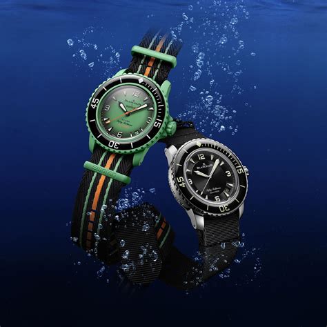 Introducing The Swatch X Blancpain Scuba Fifty .